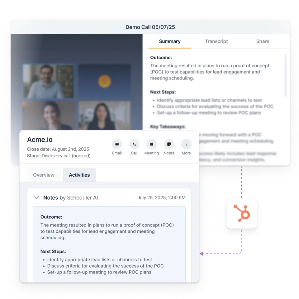 Capture Intelligence, Trigger Next Steps