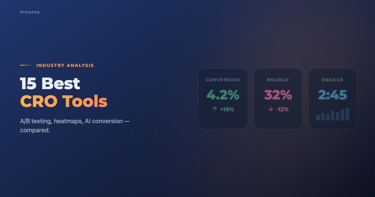 15 Best Website Conversion Optimization Tools for 2026