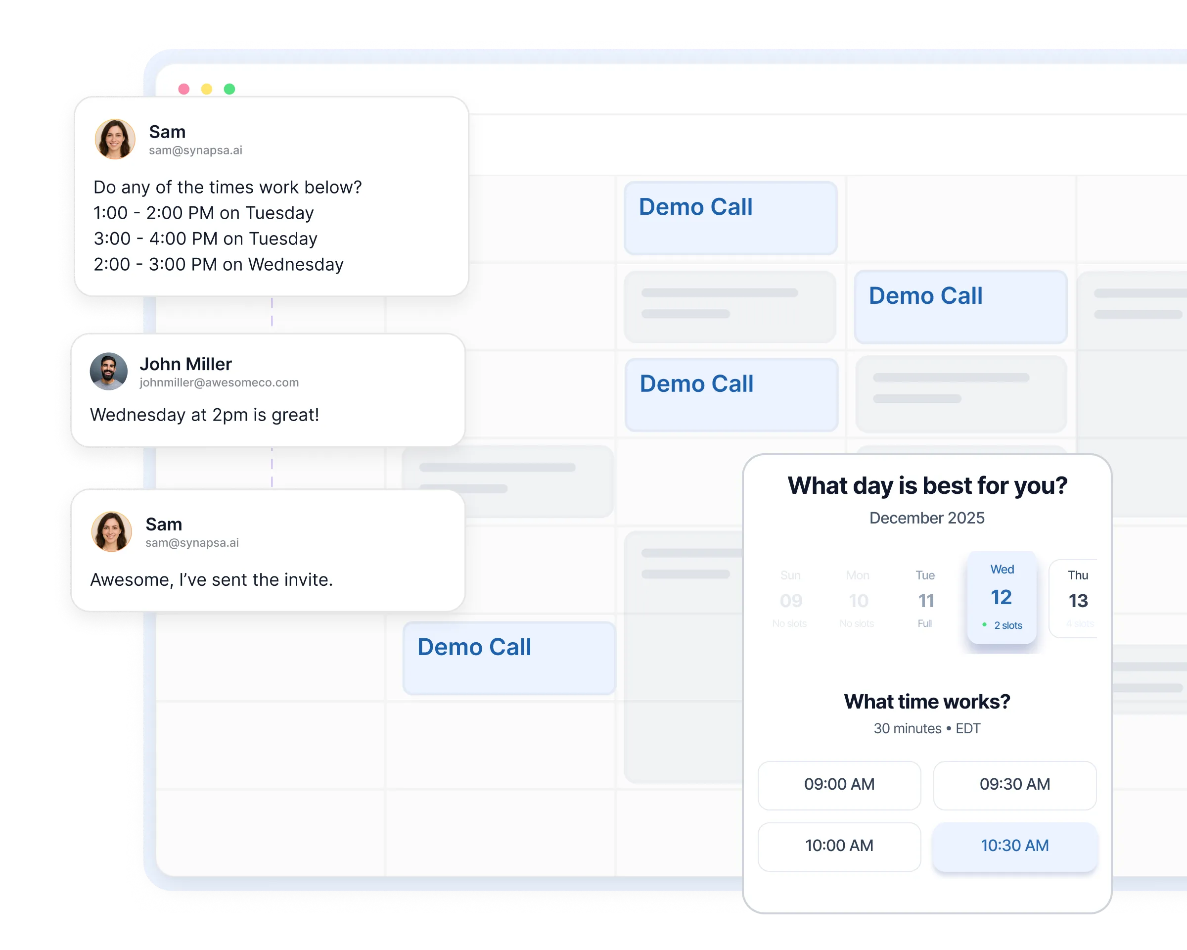 AI Meeting Scheduling