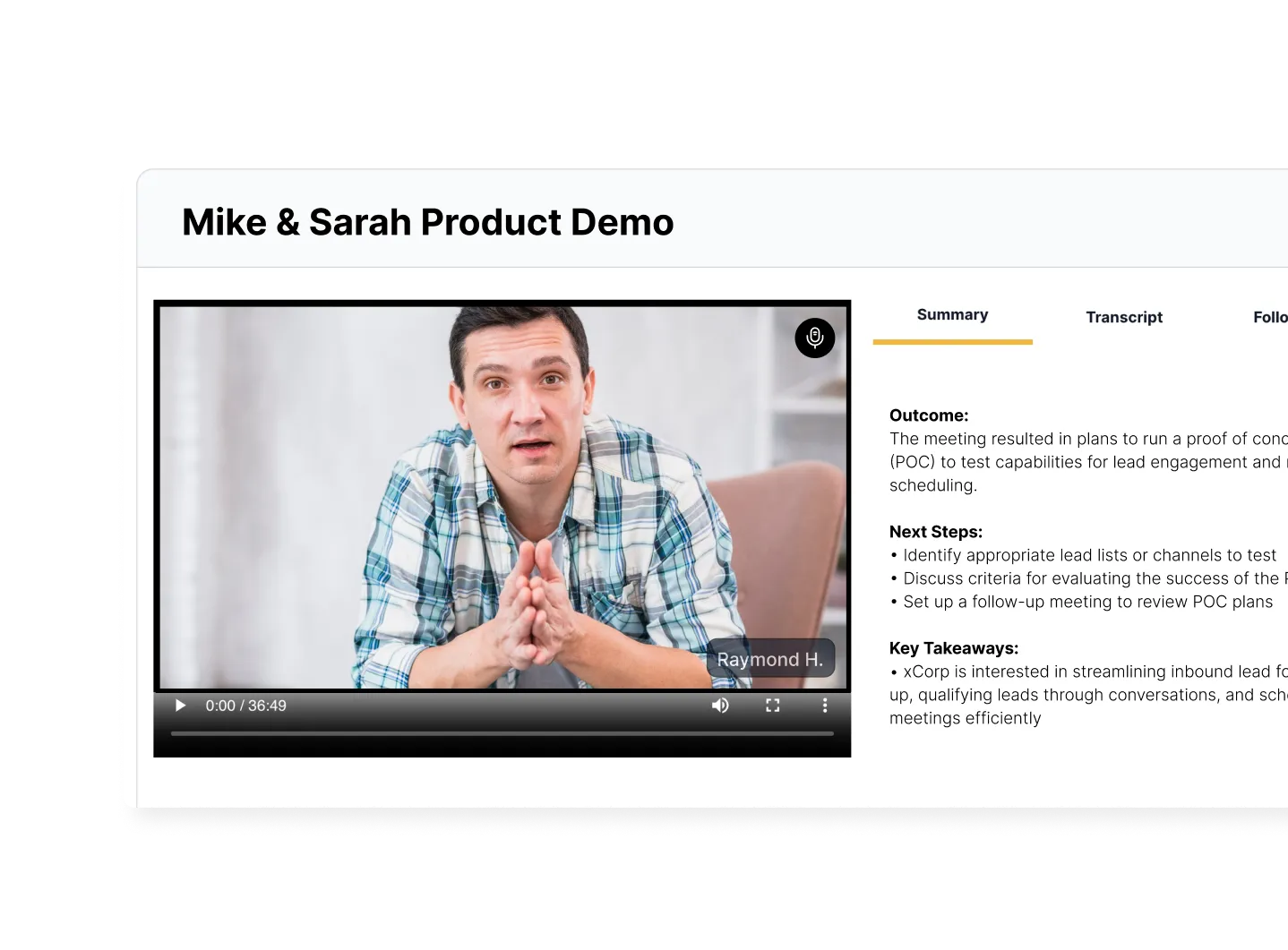 Record Every Conversation