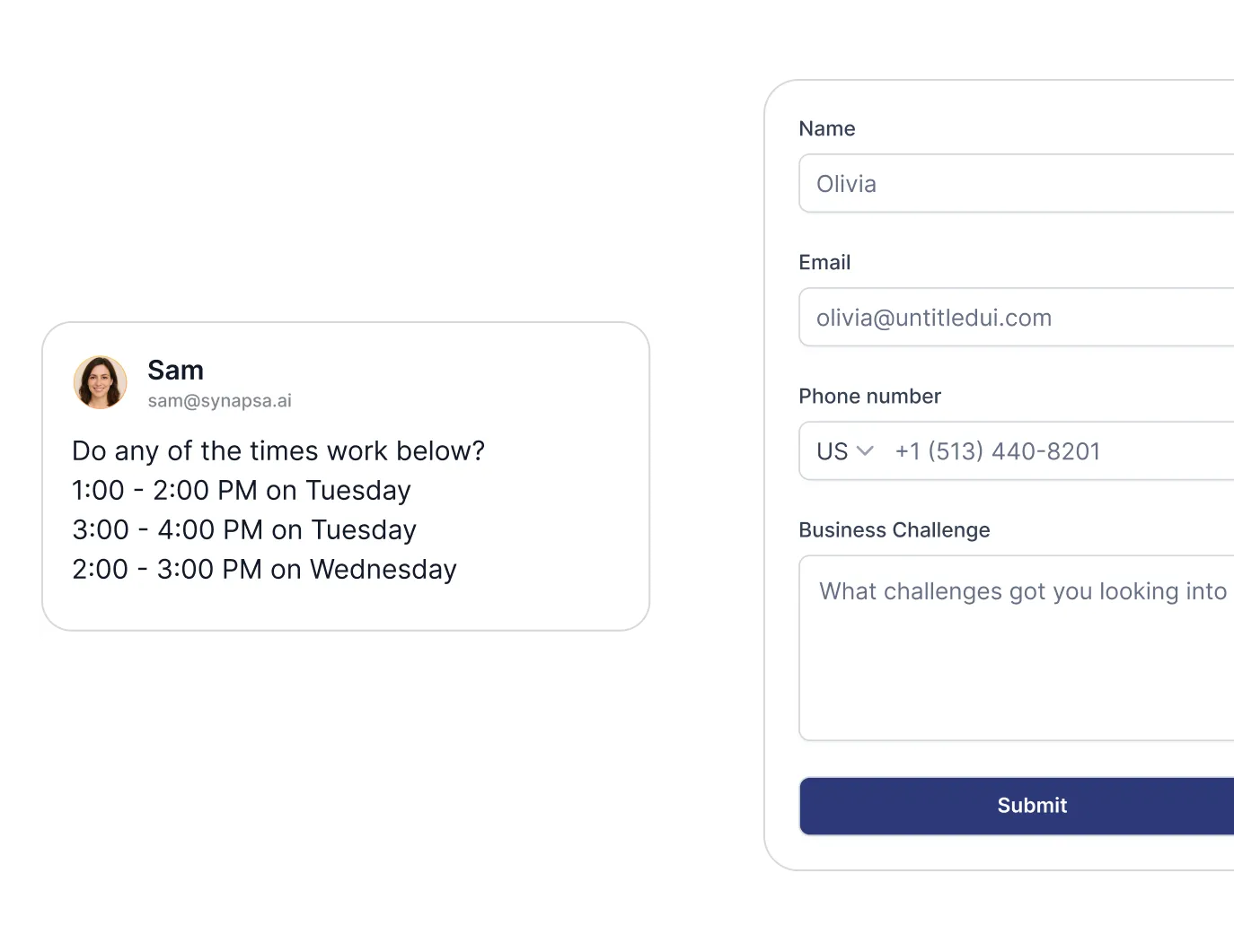Routing via Forms, Conversations, or Both