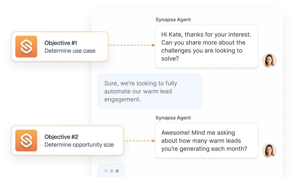 AI qualification conversation flow
